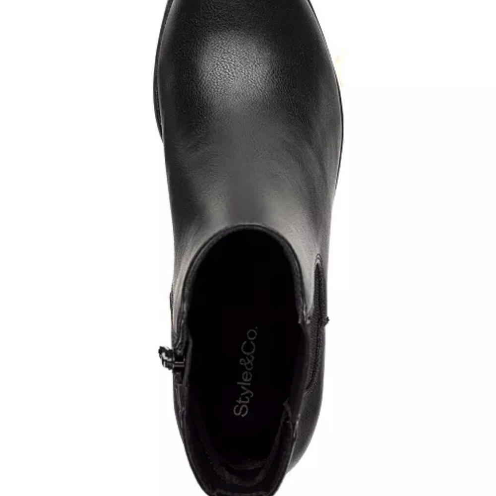 Black Ankle Boots - Picture 3 of 6